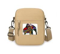 Elephant Trekking China Minority Dressing Totem Crossbody Bag Cell Phone Purses Handbag Shoulder Mini Bag