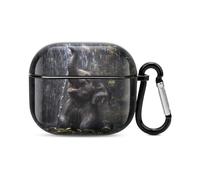 Elephant Under Waterfall Bluetooth Headset Cover Hard Shell Earbuds Case Protective Cover Compatible with Airpods 3