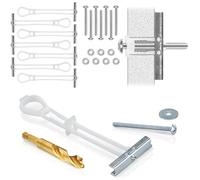 Elephant Universal Metal Stud & Anchor Kit | Steel Mounting | Wall Anchors | TV Mount for Metal Studs | Supports 90lbs
