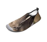 Elephant Water Shoes for Men Women, Lightweight Stretch Swim Shoes with Anti-Slip Rubber Sole, Quick-Dry Aqua Socks for Pool, Beach, Surfing, Style, 8 Women/8 Men