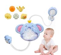 Elephant Water Sprayer Bathtub Toy - Toddler Bathtub Bubbles Maker | Electric Elephant Bath Sprayer for Garden, Swimming, Play for Children 1-5