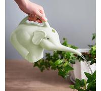 Elephant Watering Can With Long-Mouth,2L Long Spout Watering Can,Novelty Animal Plasti c Watering Can,Household Green Plant Potted Watering Pot Watering Pot Watering Pot Gardening