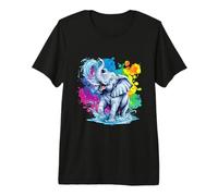 Elephant who Plays in the Water Premium T-Shirt