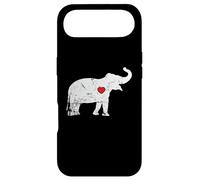 Elephant with red Heart Case for iPhone Air