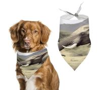 Elephants Animals Spring Summer Dog Bandanas Soft, Dog Scarf Washable Triangle, Pet Bandana Cute Outdoor Accessories for Small Dogs Cat Pet