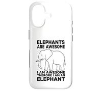 Elephants Are Awesome I Am Awesome I Am An Elephant Case for iPhone 17