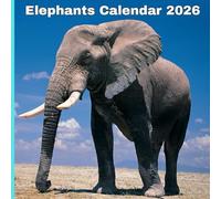 Elephants Calendar 2026