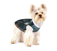 Elephant's eyes Small Cotton Dog Vest for Small Dogs - Breathable Pet T Shirt with Unique Print - Summer Puppy Clothes for Cats