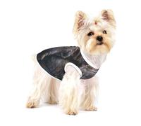 Elephant's gaze Small Cotton Dog Vest Breathable Adjustable Pet T Shirt for Small Dogs Cats - Full Print Summer Puppy Clothes