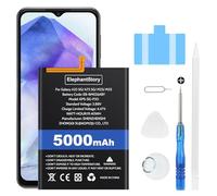 ElephantStory Battery for Samsung Galaxy A23/A23 5G/A73 5G/M23/M33, EB-BM526ABY 5000 mAh Capacity Li-Polymer Replace Internal Battery with All Repair Tools