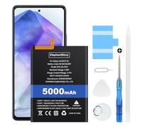 ElephantStory Battery for Samsung Galaxy A53 5G SM-A536B, EB-BA336ABY 5000 mAh Replacement Lithium Polymer Battery with Repair Tools and Guide