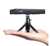 ELEPHAS Mini Projector Supported 5G WiFi with Bluetooth, 500 ANSI DLP Portable, Rechargeable Phone Projector for Travel Compatible with iOS, Android, TV Stick