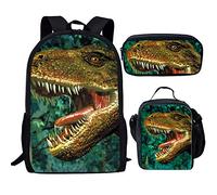 ELEQIN Unisex Animal Laptop Backpack, Dinosaur-1, Einheitsgröße