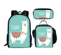 ELEQIN Unisex Animal Laptop Backpack, Lama., Einheitsgröße, Box