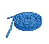 Elerevyo 2 Pairs Flat Fat Shoe Laces for Sneakers, 0.51'' Wide Soft Shoelaces Shoestrings for Casual Hiking Shoes Royal Blue 140cm/55.1"