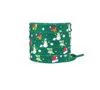 Elerevyo Christmas Casual Flat Polyester Shoelaces for Sneakers