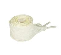 Elerevyo Flat Snow Yarn Shoelaces Wrinkle Texture Wide Shoe Laces for Sneakers Skate Shoes Boots Sport Shoes 1 Pair Light Yellow 90cm/35.4"
