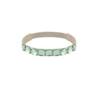 Elerevyo Rhinestone Elastic Shoe Straps Heels Detachable Ankle Straps Replacement for Sandals High Heels, Green(khaki Band), One Size