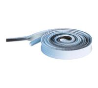 Elerevyo Three Colors Gradient Tie-dye Shoelaces Flat Shoe Laces for Sneakers 1 Pair, Black, Blue and White, 120cm/47.2"