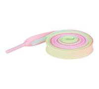Elerevyo Three Colors Gradient Tie-dye Shoelaces Flat Shoe Laces for Sneakers 1 Pair, Light Purple, Blue and Green, 120cm/47.2"