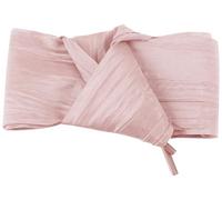 Elerevyo Unisex Solid Color Wrinkled Extra Wide Flat Athletic Shoelaces, Ribbon Shoe Laces for Sneakers 1 Pair Dusty Pink 130cm/51.2"