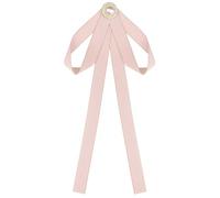 Elerevyo Women's Brooch Pin Bow Tie Satin Bow Brooch with Pearl for Wedding Party Pink-Apricot One Size