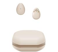 eleror Tiny Wireless Earbuds,Small Semi-In Ear Bluetooth Invisible Headphones Ultra Thin for Side Sleeping & Cycling,Helmet Friendly,Ultra Lightweight Low Pressure Earbuds for Music or Podcasts
