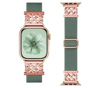 Elestic Nylon Band Compatible with Apple Watch Sport Bands for Women 40mm 41mm 38mm 42mm Men, Soft Solace Strap Replacement Wristband Accessories for iWatch Bands Series 10 9 8 7 6 5 4 3 2 1 SE Ultra