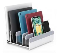 Elestoria Adjustable Laptop Stand - Fits 5 Devices, Modern Design, Tool Free Adjustment, Protective & Stable