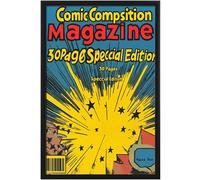 eletecpro Comic Book Frame, Comic Picture Magazine Frame Fits Current Single Comic Book up to 6 3/4" x 10 1/4", Wall or Tabletop Display, Black