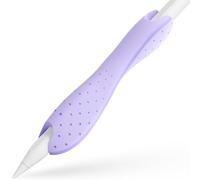 ELETIUO Grip Compatible with Apple Pencil Pro, 1st/2nd Generation, USB-C Model, Protective Silicone Case with Non-Slip Texture, Ergonomic Dual Head Design, Magnetic Charging and Double Tip