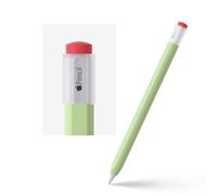 ELETIUO Silicone Case for Apple Pencil 2nd Generaion Cover,Protective Holder Grip Sleeve with Cap Accessories Compatible for iPad Pro 11 12.9 inch,Green