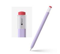 ELETIUO Silicone Case for Apple Pencil 2nd Generaion Cover,Protective Holder Grip Sleeve with Cap Accessories Compatible for iPad Pro 11 12.9 inch,Purple