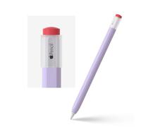 ELETIUO Silicone iPencil Case Compatible with Apple Pencil 2nd Gen/Pro Cover, Protective Holder Grip Sleev, Support Magnetic Charging and Double Tap, Purple
