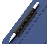 ELETIUO Silicone Pencil Holder Sleeve,Compatible with Apple Pencil 1st, 2nd Gen, USB C & Pro and others,Strong Adhesive Sticky Attached to iPad Case for Stylus Pens and Most Pens, Black