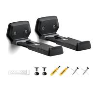 ELETIUO Soundbar Wall Mount Depth Adjustable 3.8-6.5 Inch Universal Soundbar Mount Under TV for Samsung, Sony, LG, Vizio, Bose, JBL, Sonos, Holds up to 50 lbs, Black