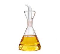 ELETON Olive Oil Dispenser Bottle Glass with No Drip Bottle Spout -Pourer Dispensing Bottles for Kitchen - Olive Glass Dispenser to Control Cooking Vegetable Oil and Vinegar(16 oz)