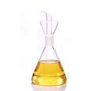 ELETON Olive Oil Dispenser Bottle Glass with No Drip Bottle Spout -Pourer Dispensing Bottles for Kitchen - Olive Glass Dispenser to Control Cooking Vegetable Oil and Vinegar(16 oz)