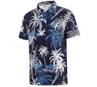 ELETOP Polo Shirts for Men Moisture Wicking Quick-Dry 4 Way Stretch Golf Shirts Casual Print Colorful Mens Polo Shirts Short Sleeve