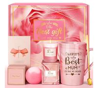 Eletorot Mothers Day Gifts for Mum from Daughter Son Personalised Present Hamper for Birthday, Christmas, Pamper Set for Mom, Mummy Gifts, Coffee Cups Mug Presents