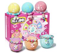 Eletorot Stocking Fillers Kids, Bath Bombs for Girls with Toys Inside | Christmas, Easter, Birthday, Valentines Presents for 4 5 6 7 8 Year Old Kid Daughter, Advent Calendars, Unicorn Gift