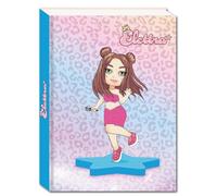 Elettra Lamborghini Standard School Diary 12 Months, Multicoloured, Glamour, with Games, Sparkling Contents and Details, Girl Diary