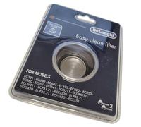 ELETTROGEA 6013211231 Espresso Machine Filter for 2 Cups Fits De Longhi EC680, EC820, EC850, EC860, ECO311, ECZ351, 7313285839