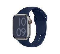 ELETTRONEO C1A Straps for Apple Watch Band Silicone series Ultra 3 2 49mm, Series 11 10 46mm, 9 8 7 45mm 41mm, SE 6 5 4 44mm 40mm, 3 2 1 42mm 38mm Men Women iWatch Mariana Blue