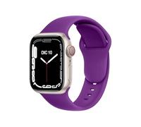 ELETTRONEO C1B Straps for Apple Watch Band Silicone series Ultra 3 2 49mm, Series 11 10 46mm, 9 8 7 45mm 41mm, SE 6 5 4 44mm 40mm, 3 2 1 42mm 38mm Men Women iWatch Queen Purple