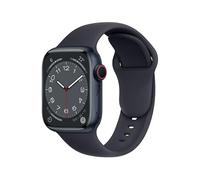 ELETTRONEO SBC1 Straps for Apple Watch Band Silicone series Ultra 2 49mm, Series 10 46mm, 9 8 7 45mm 41mm, SE 6 5 4 44mm 40mm, 3 2 1 42mm 38mm Men Women iWatch, Midnight