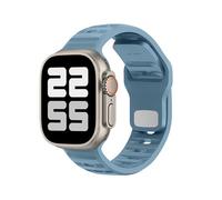 ELETTRONEO UC1 Straps for Apple Watch Band Silicone series Ultra 2 49mm, Series 10 46mm, 9 8 7 45mm 41mm, SE 6 5 4 44mm 40mm, 3 2 1 42mm 38mm Men Women iWatch, Megalodon Blue