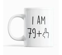 EletyueRob Funny 80th Birthday Gift idea Mug for Men and Women Turning 80 Years Old as a Joke Birthday Celebration - Best Gift for Mum, dad, Brother and Sister - Son and Daughter - Granny and Grandad