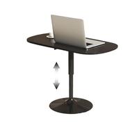 Elevable Mesa de Centro Salon Table Spacious Desk Easy Assembly Thickened Support for Living Room Bedroom Office - Modern Black Design