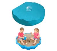 ElevaPulse Sand Shell Cover 100 x 15 cm, Waterproof Sandpit Tarpaulin with Lid for Shell Sandpit XXL, Perfect Protection for Outdoor Sand Shells and Playgrounds